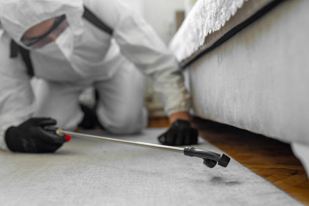 Professional Pest Control technician working in Lyon County County, KY